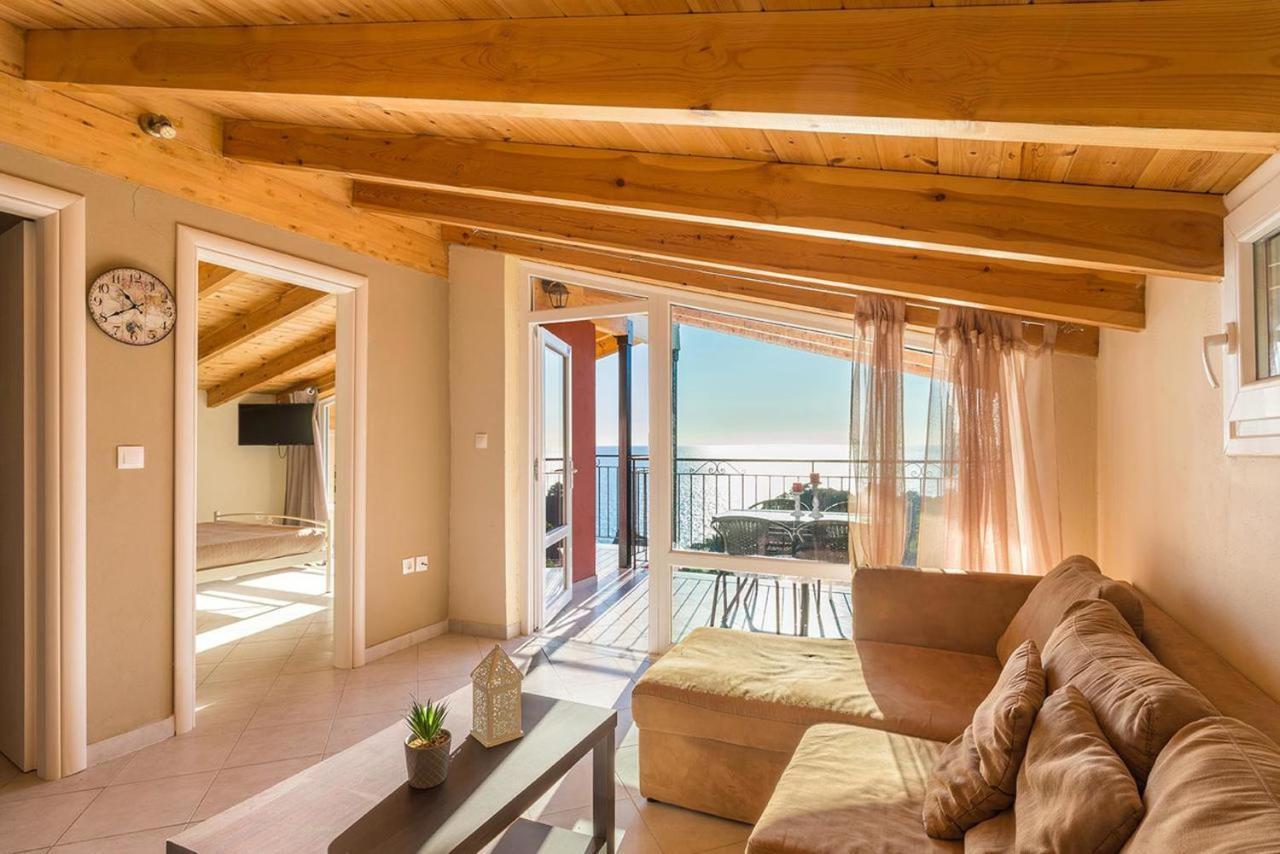 Luxury Loft Apartment With Pool - Pelekas Beach, Corfu Exteriér fotografie