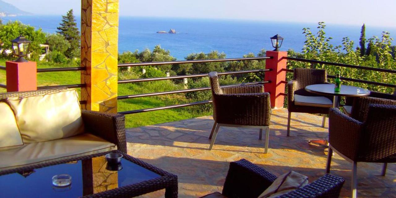 Luxury Loft Apartment With Pool - Pelekas Beach, Corfu Exteriér fotografie